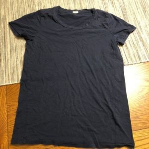 Classic Basic J Crew Navy Tshirt